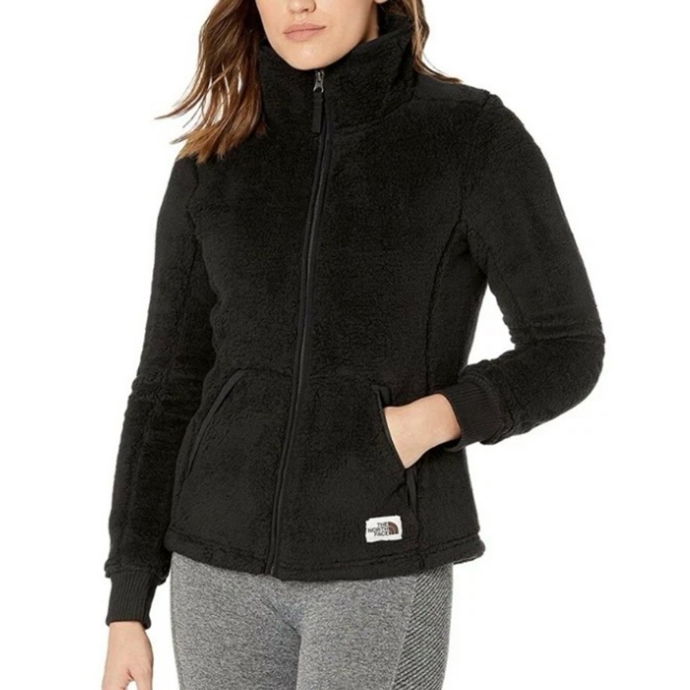 The‎ North Face Women's Campshire Full-Zip Fleece Jacket in Black Size XS